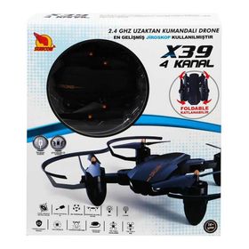 Suncon Uzaktan Kumandalı X39 4 Kanal 2.4 GHz Drone