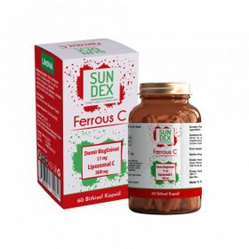 Sundex Ferrous Vitamin C Demir 60 Kapsül