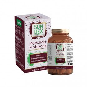 Sundex Mothvital Probiyotik Mikroorganizma 30 Kapsül