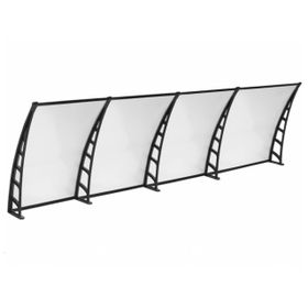 Sundurmagross Crocus Kapı Pencere Üstü Pratik 80x480 Şeffaf Sundurma