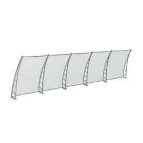 Sundurmagross Crocus Kapı Pencere Üstü Pratik 80x600 Şeffaf Sundurma