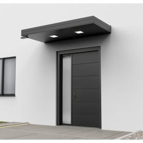 Sundurmagross Korrain Elite Solo Left 200x90 cm Spotlu Alüminyum Işıklı Sundurma