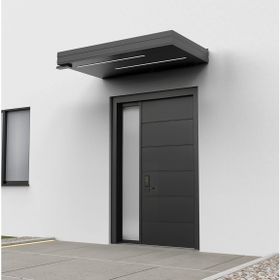 Sundurmagross Korrain Lux Solo Left 160x90 cm Ledli Alüminyum Işıklı Sundurma