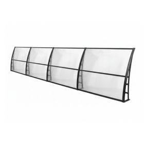 Sundurmagross Lupin Kapı Pencere Üstü Pratik 105x480 Şeffaf Sundurma