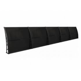 Sundurmagross Lupin Kapı Pencere Üstü Pratik 105x600 Siyah Sundurma