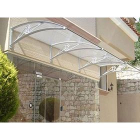 Sundurmagross TF Delux Seri 1.12 120x100 Gri 3 mm Solid Levha Alüminyum Ayaklı Sundurma