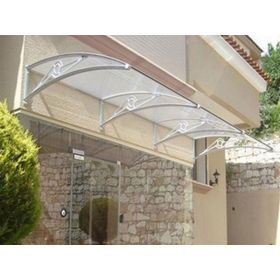 Sundurmagross TF Delux Seri 1.12 240x100 Gri 3 mm Solid Levha Alüminyum Ayaklı Sundurma