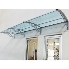 Sundurmagross TF Delux Seri 1.12 360x100 Yeşil 3 mm Solid Levha Alüminyum Ayaklı Sundurma