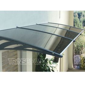 Sundurmagross Transpaforza TF STD 1.12 360x100 Gri 3 mm Solid Levha Kapı Üstü Sundurma