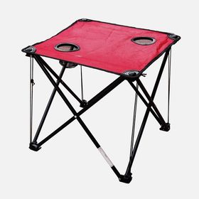 Sunfun 45 cm Kırmızı Kamp Masası