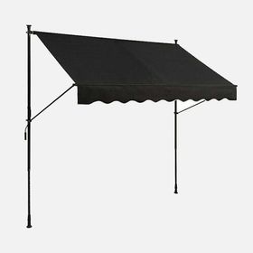 Sunfun Antrasit 300x130 cm Teleskopik Tente