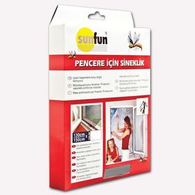 Sunfun Beyaz Pencere Sinekliği
