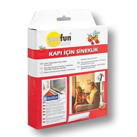 Sunfun Siyah Kapı Sinekliği