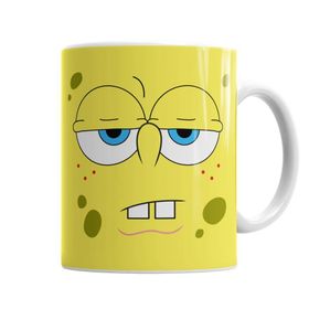 Sunger Bob Porselen Kupa Bardak