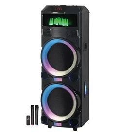 Sunix BTS-330 120 W 8000 mAh Çift Mikrofonlu Kumandalı Siyah Bluetooth Hoparlör