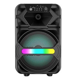 Sunix BTS-410 20 W Mikrofonlu Led Işıklı Taşınabilir Bluetooth Hoparlör