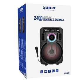 Sunix BTS-420 20 W Kablolu Mikrofonlu Bluetooth Hoparlör