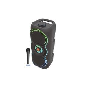 Sunix BTS-470 20 W Kablosuz Mikrofon Ledli TWS Siyah Bluetooth Hoparlör