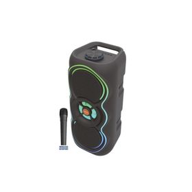 Sunix BTS-470 20 W Kablosuz Mikrofon Ledli TWS Siyah Bluetooth Hoparlör