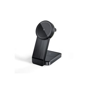 Sunix MG50 Üçü Bir Arada 15 Watt Hızlı Şarj Özellikli MagSafe Wireless Stand