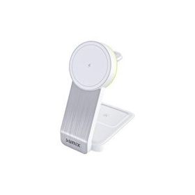 Sunix MG50 Üçü Bir Arada 15 Watt Hızlı Şarj Özellikli MagSafe Wireless Stand