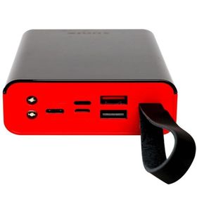Sunix PB11 Ledli Dijital Göstergeli 30000 mAh Kırmızı Powerbank