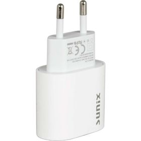 Sunix S216 Type-C to Type-C Çıkışlı Set PD18W Ev Şarj Aleti