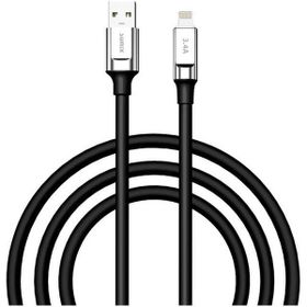 Sunix SC-64 3.4A Siyah Lightning Şarj ve Data Kablosu