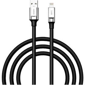 Sunix SC-64 3.4A Siyah Lightning Şarj ve Data Kablosu