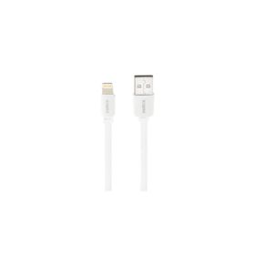 Sunix SC03 Soft İos Lightning 3A Beyaz Çıkışlı Data Ve Şarj Kablosu