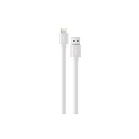 Sunix SC03 Soft İos Lightning 3A Beyaz Çıkışlı Data Ve Şarj Kablosu