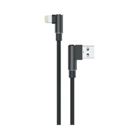 Sunix SC23 3 m İos Lightning 2A Siyah Çıkışlı Data Ve Şarj Kablosu