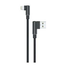 Sunix SC23 3 m İos Lightning 2A Siyah Çıkışlı Data Ve Şarj Kablosu