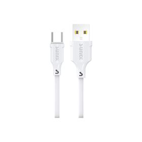 Sunix SC80 Micro 2.4A Çıkışlı 2 m Data ve Hızlı Şarj Kablo