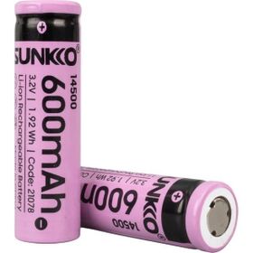 Sunkko IFR 3.2 Volt 600 Mah 14500 Tekli Şarj Edilebilir Pil