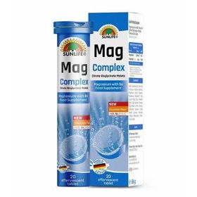 Sunlife Mag Complex 20 Efervesan Tablet