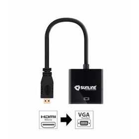 Sunline 170610 HDMI Mikro-VGA Dönüştürücü
