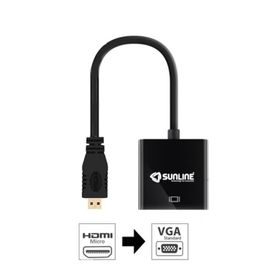 Sunline 170610 HDMI Mikro-VGA Dönüştürücü