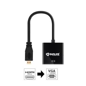 Sunline 170610 HDMI Mikro-VGA Dönüştürücü