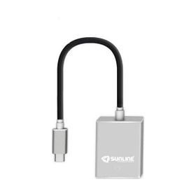 Sunline 170668 USB 3.1 Type C-VGA Dönüştürücü