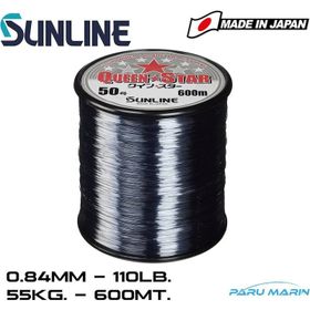 Sunline Queen Star 0.81 mm 100 lb 600 mt Smoke Gray Misina