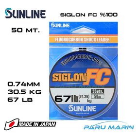 Sunline Siglon %100 Florokarbon 0.74 mm 50 mt Misina