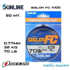 Sunline Siglon %100 Florokarbon 0.77 mm 50 mt Misina