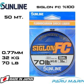Sunline Siglon %100 Florokarbon 0.77 mm 50 mt Misina
