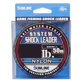 Sunline System Shock 0.81 mm 50 kg m Leader Monofilament Olta Misinası