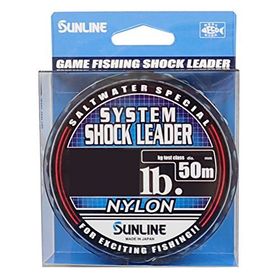 Sunline System Shock 0.81 mm 50 kg m Leader Monofilament Olta Misinası