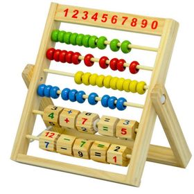 Sunman 000738 Woody Ayaklı Ahşap Abaküs