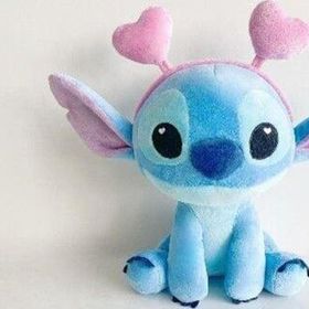 Sunman 0508 Stitch Valentıne Sun-Lfn Peluş Oyuncak