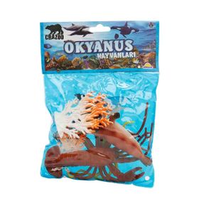 Sunman 0709 Okyanus Hayvanları Orta Boy Oyun Seti