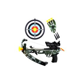 Sunman 1035881 Sadak Hedefli 4 Oklu Crossbow Askeri Set